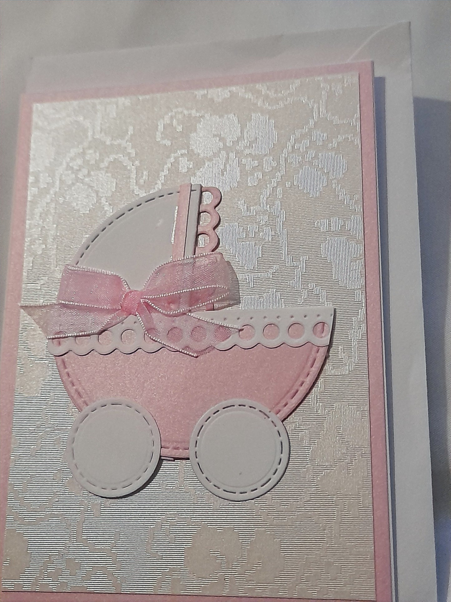 Pink Pram Card (4x6) image 3