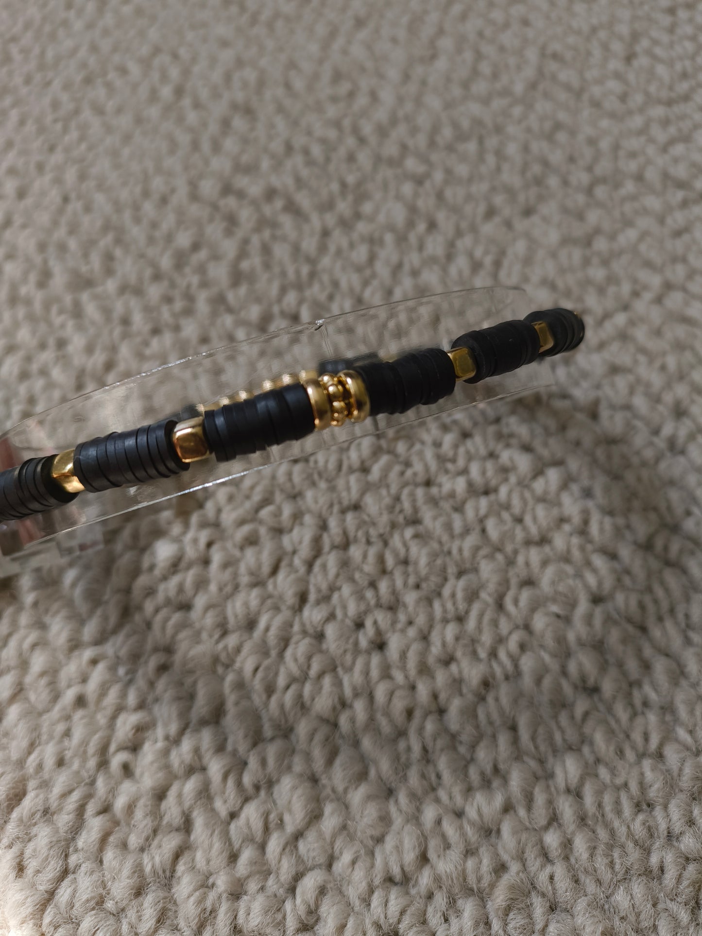 Black and Gold Bracelet (L) image 7
