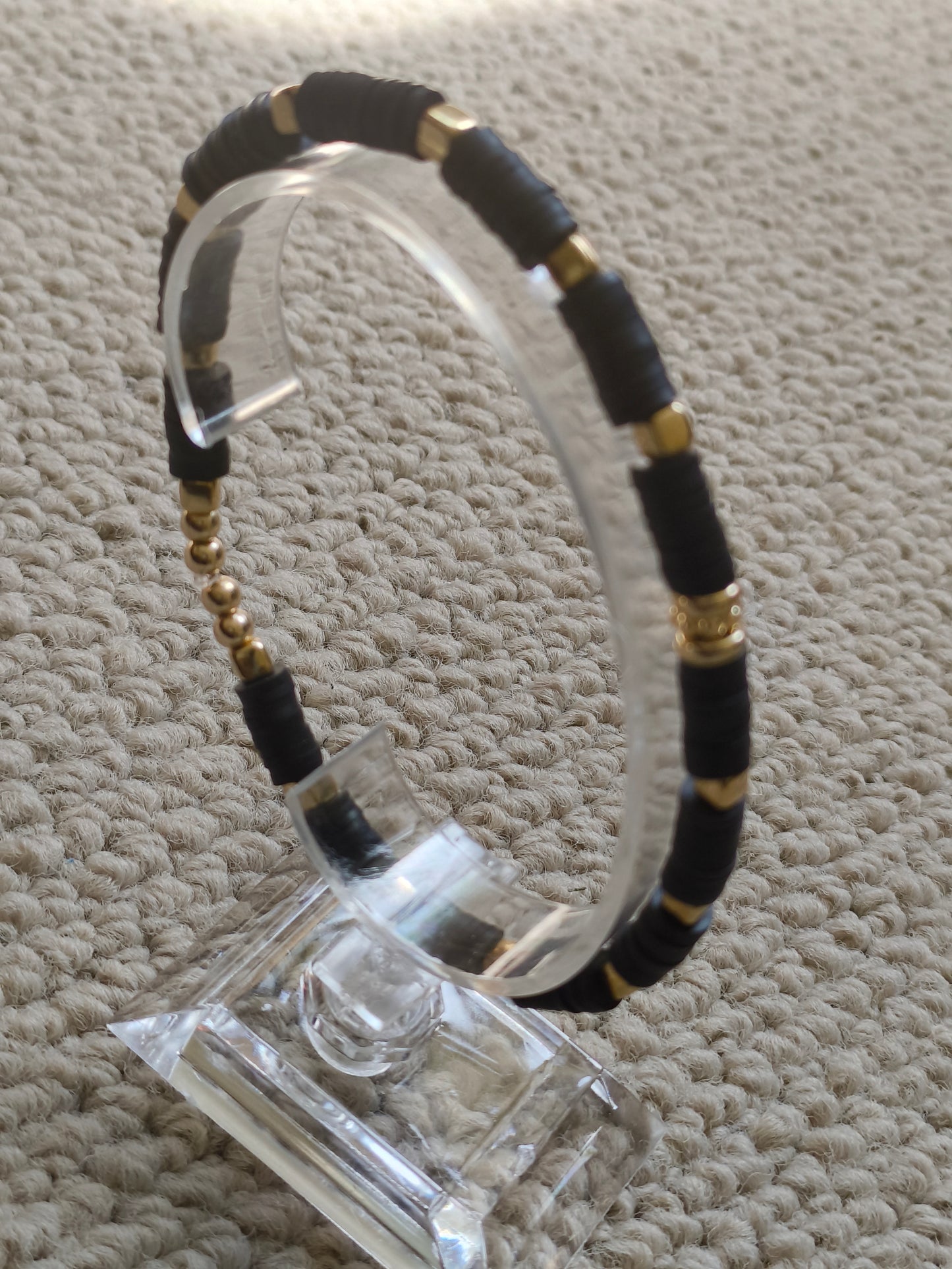 Black and Gold Bracelet (L) image 3