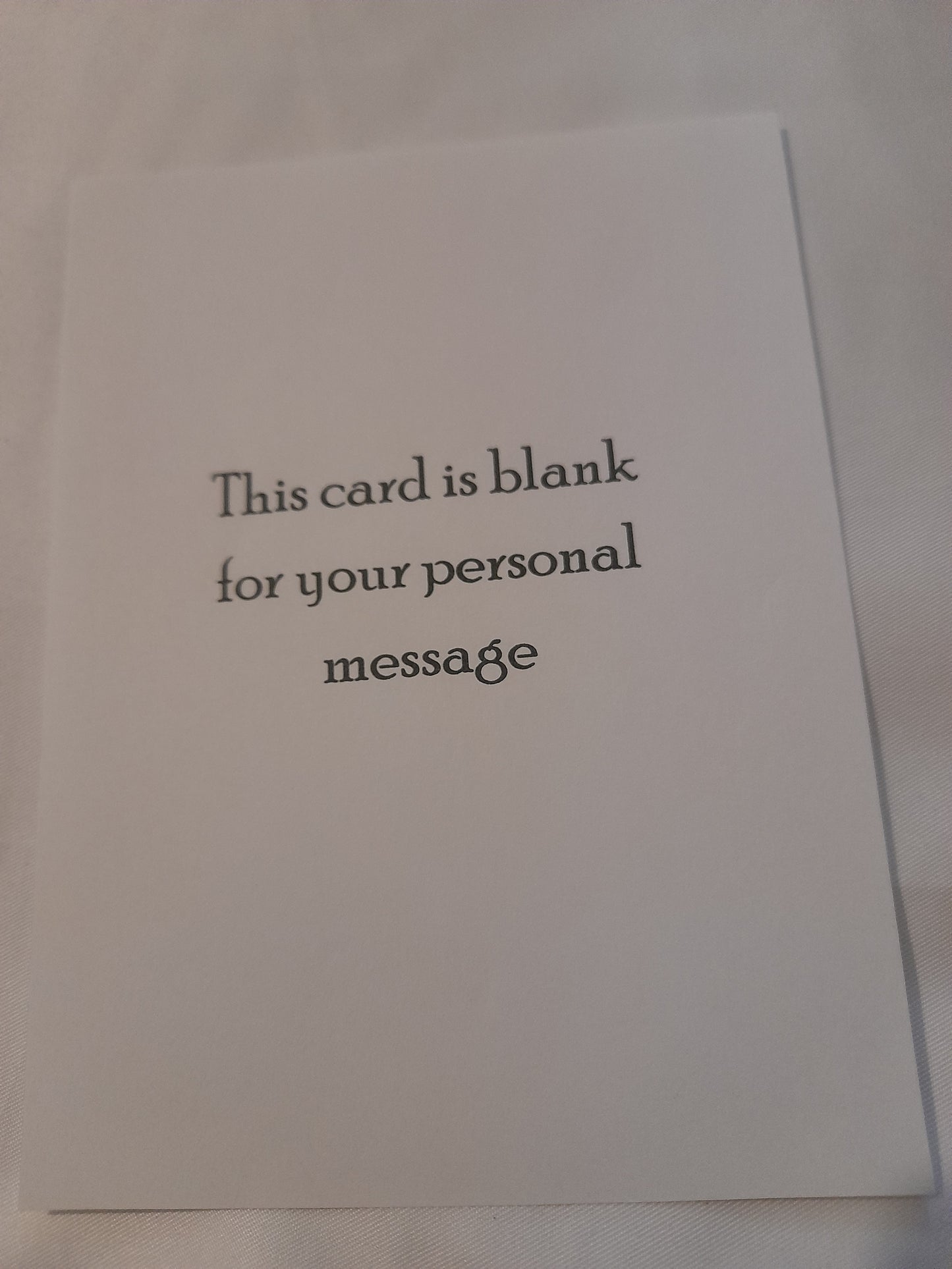 Love Silver Bordered Card (4x6) image 3