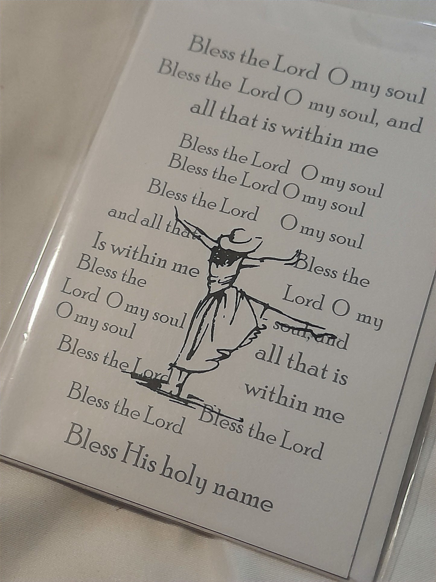 Uplifting Card (Bless the Lord) image 0