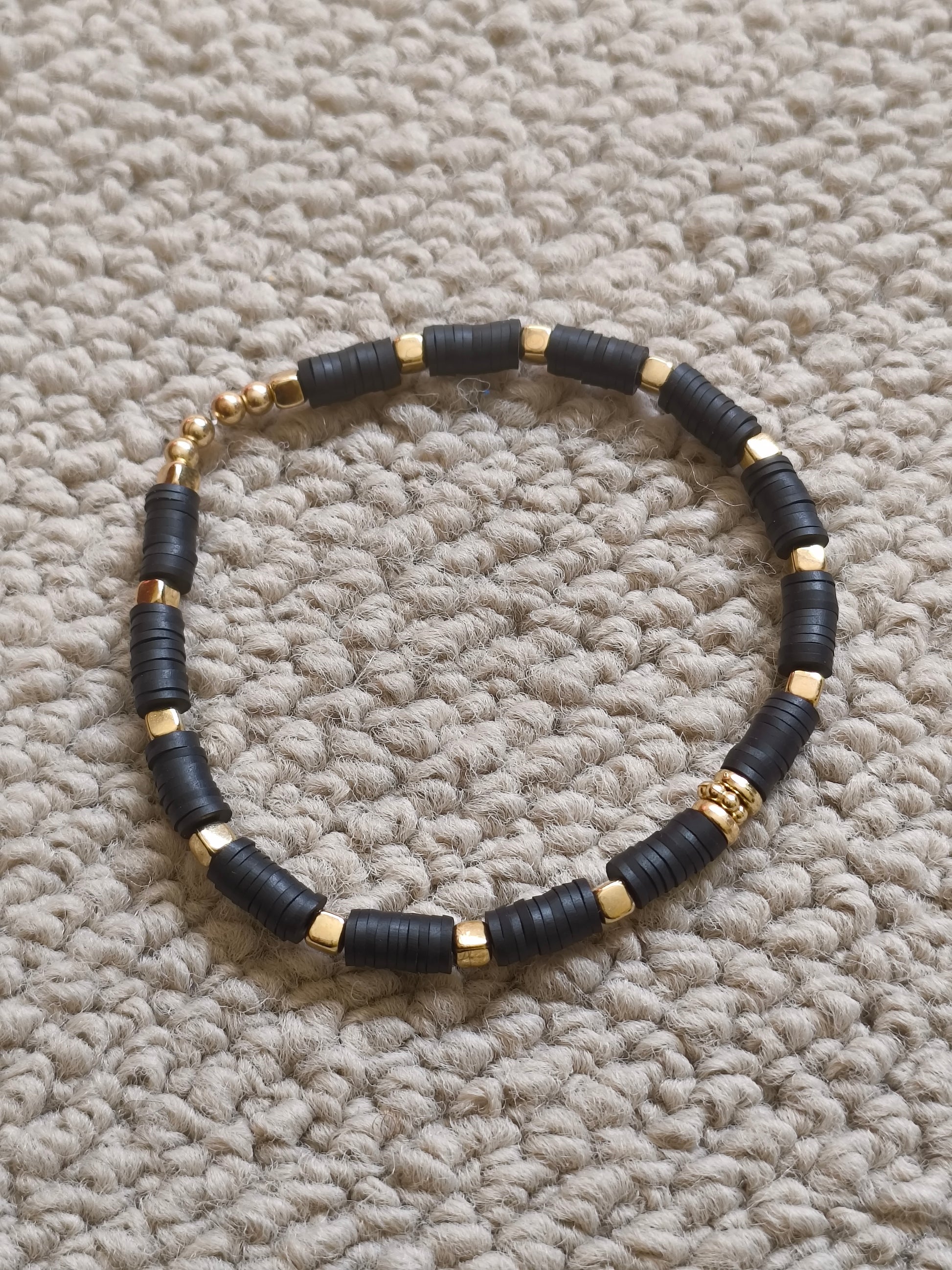 Black and Gold Bracelet (L) image 4