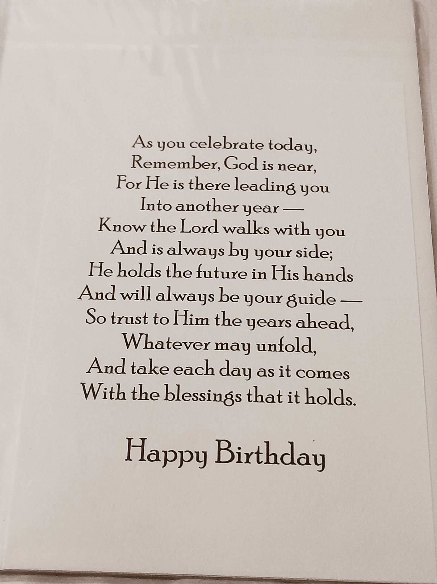 Happy Birthday (Floral Christian) image 2
