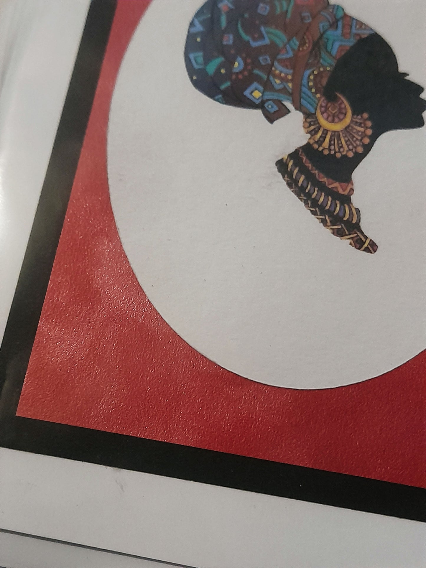Headwrap Card Red image 1