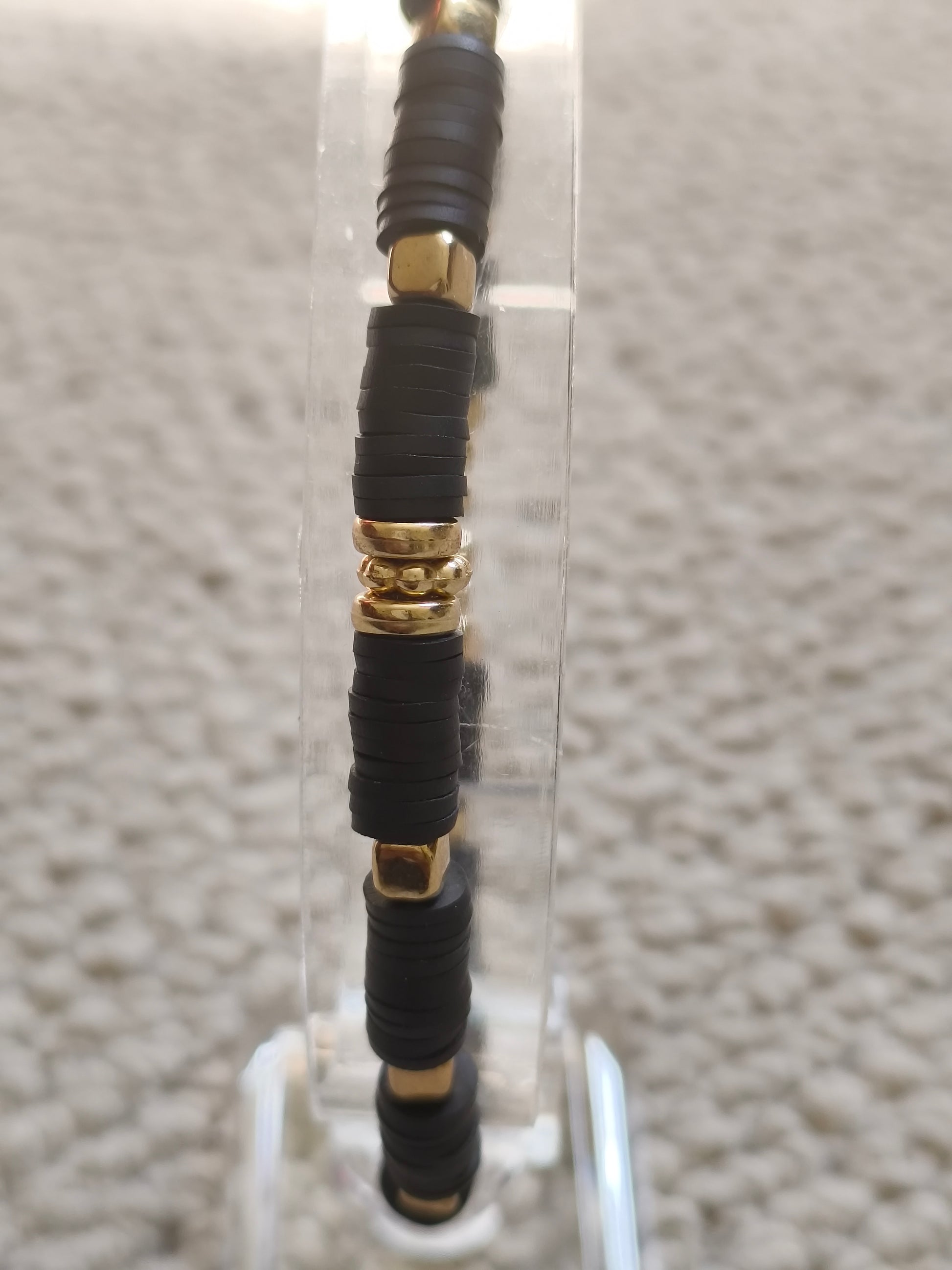Black and Gold Bracelet (L) image 5