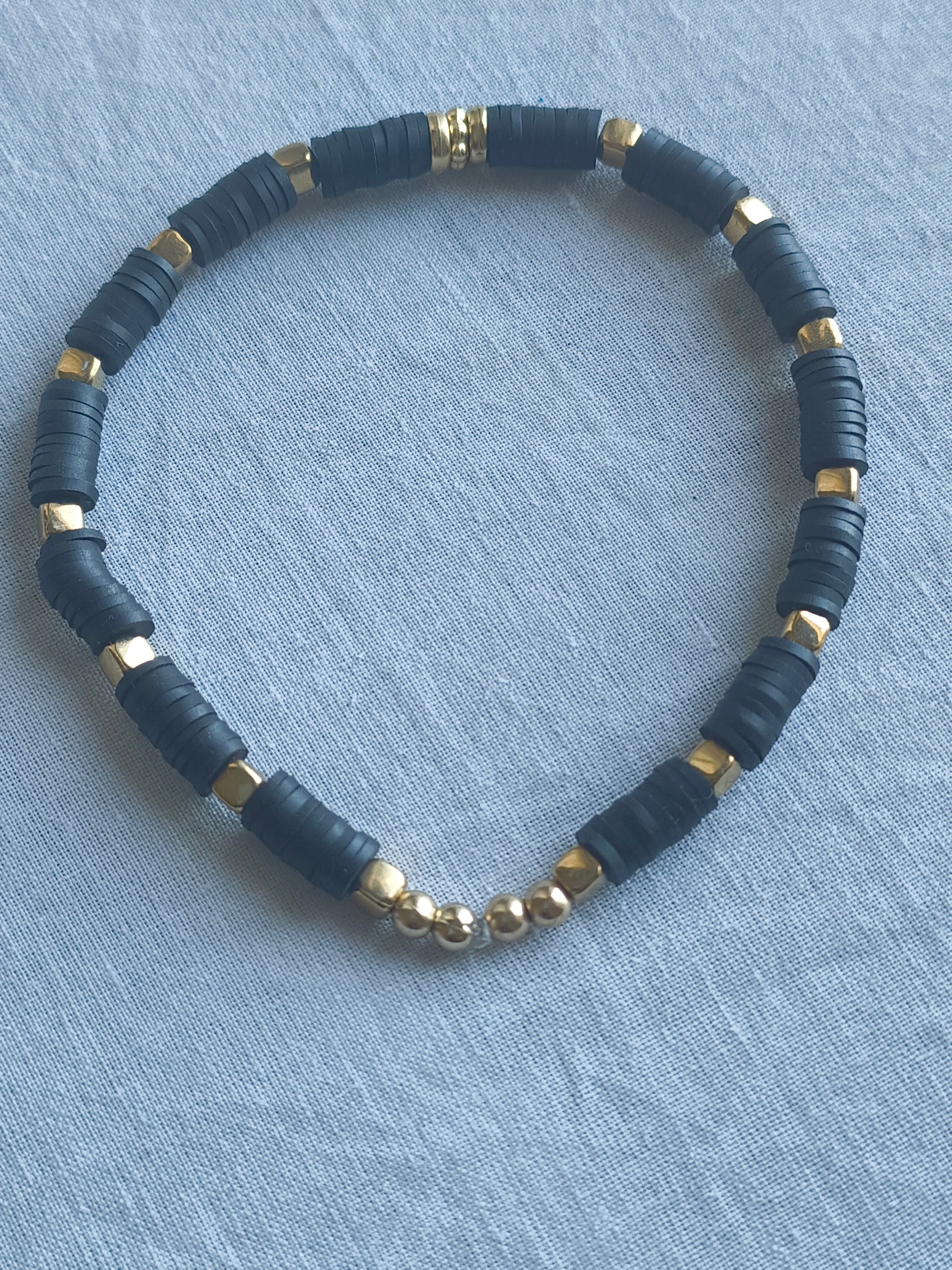 Black and Gold Bracelet (L) image 1