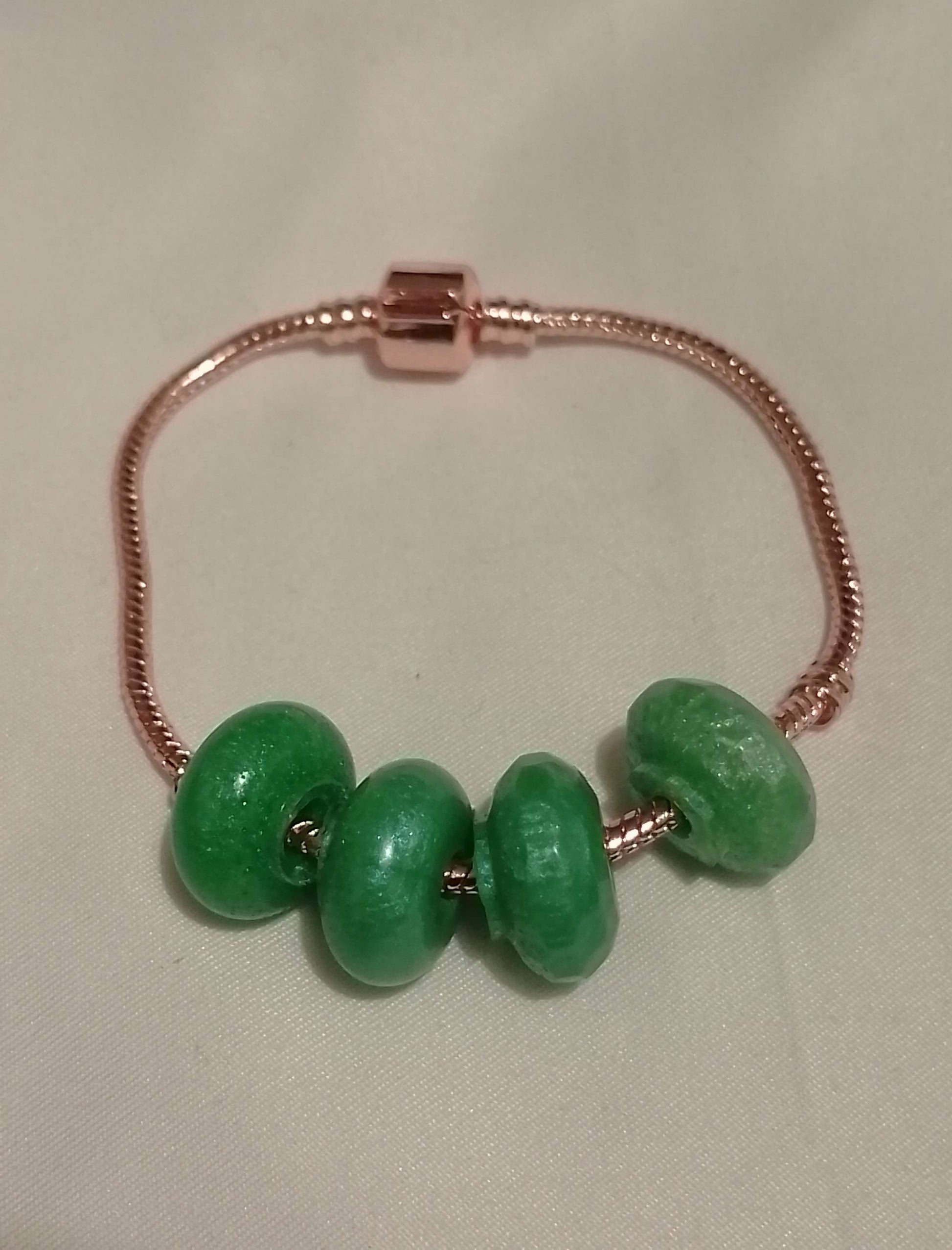 Green Charm Bracelet  image 0