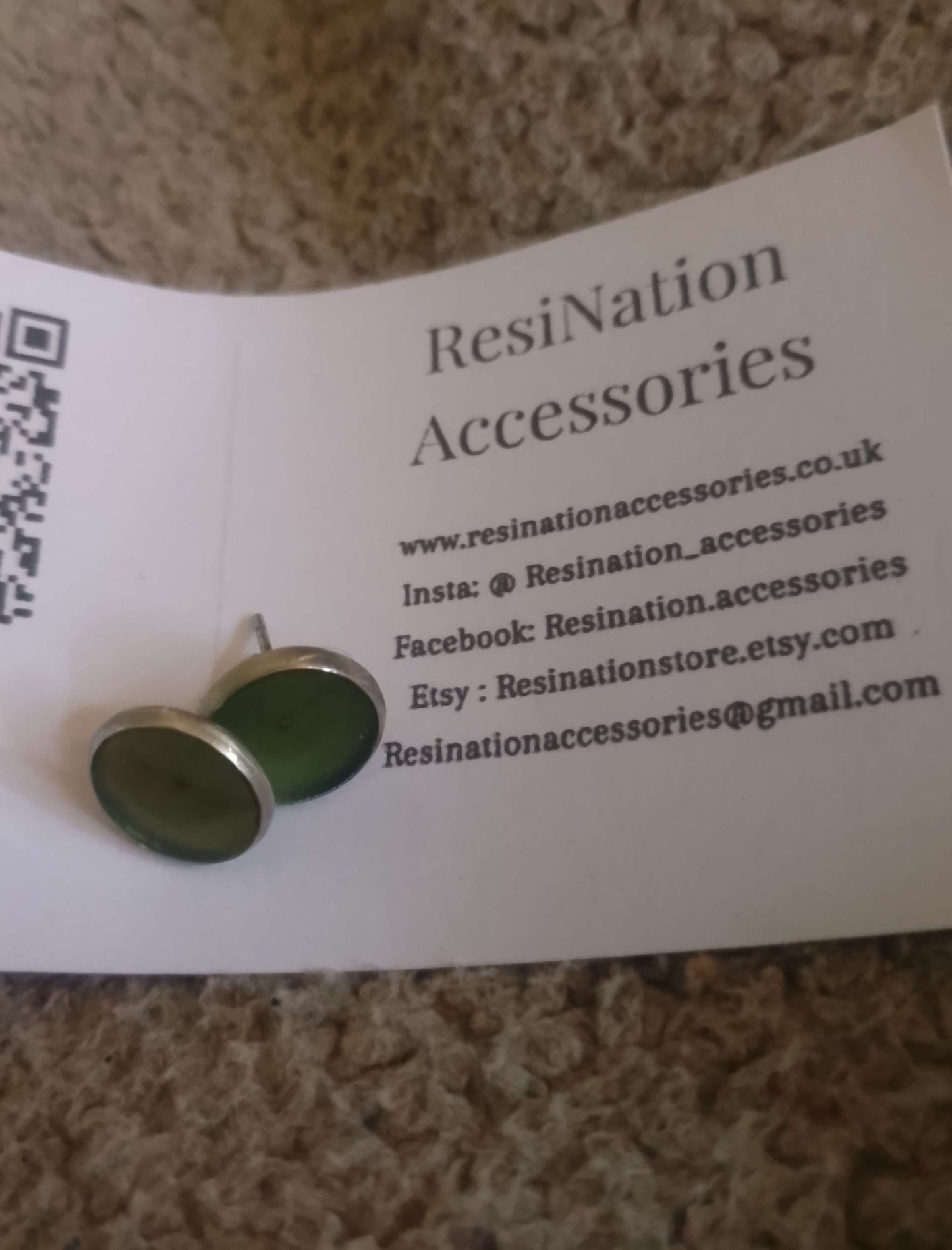 Green studs image 1