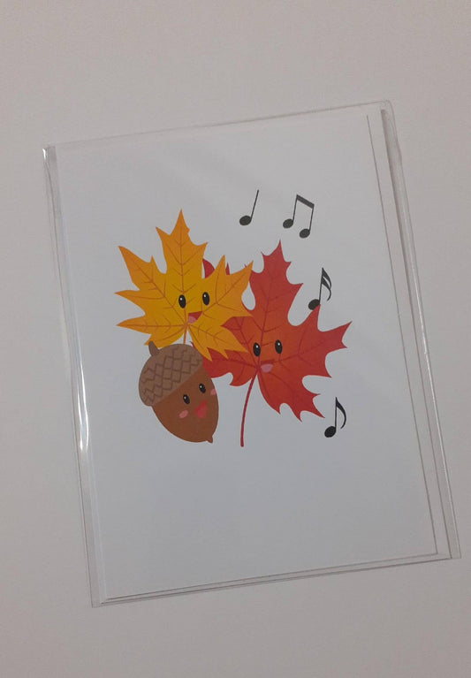 Autumn Leaves Card image 0