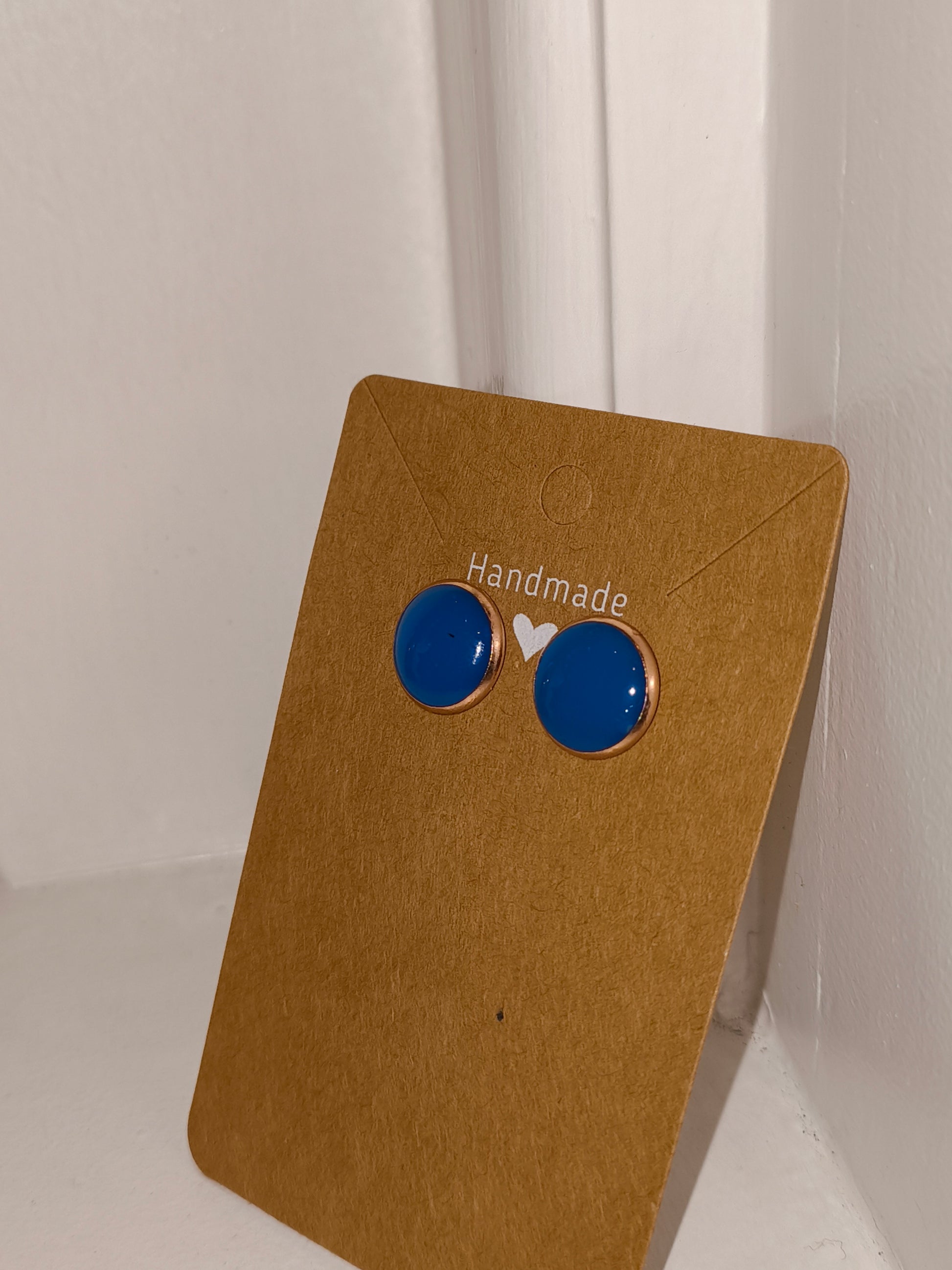 Bright Blue Studs image 1