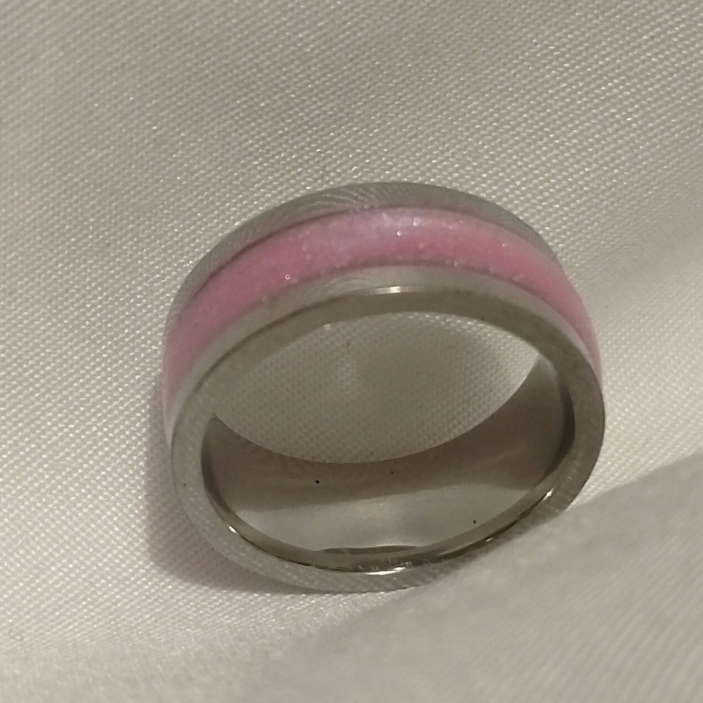 Pink Inlay Ring image 3