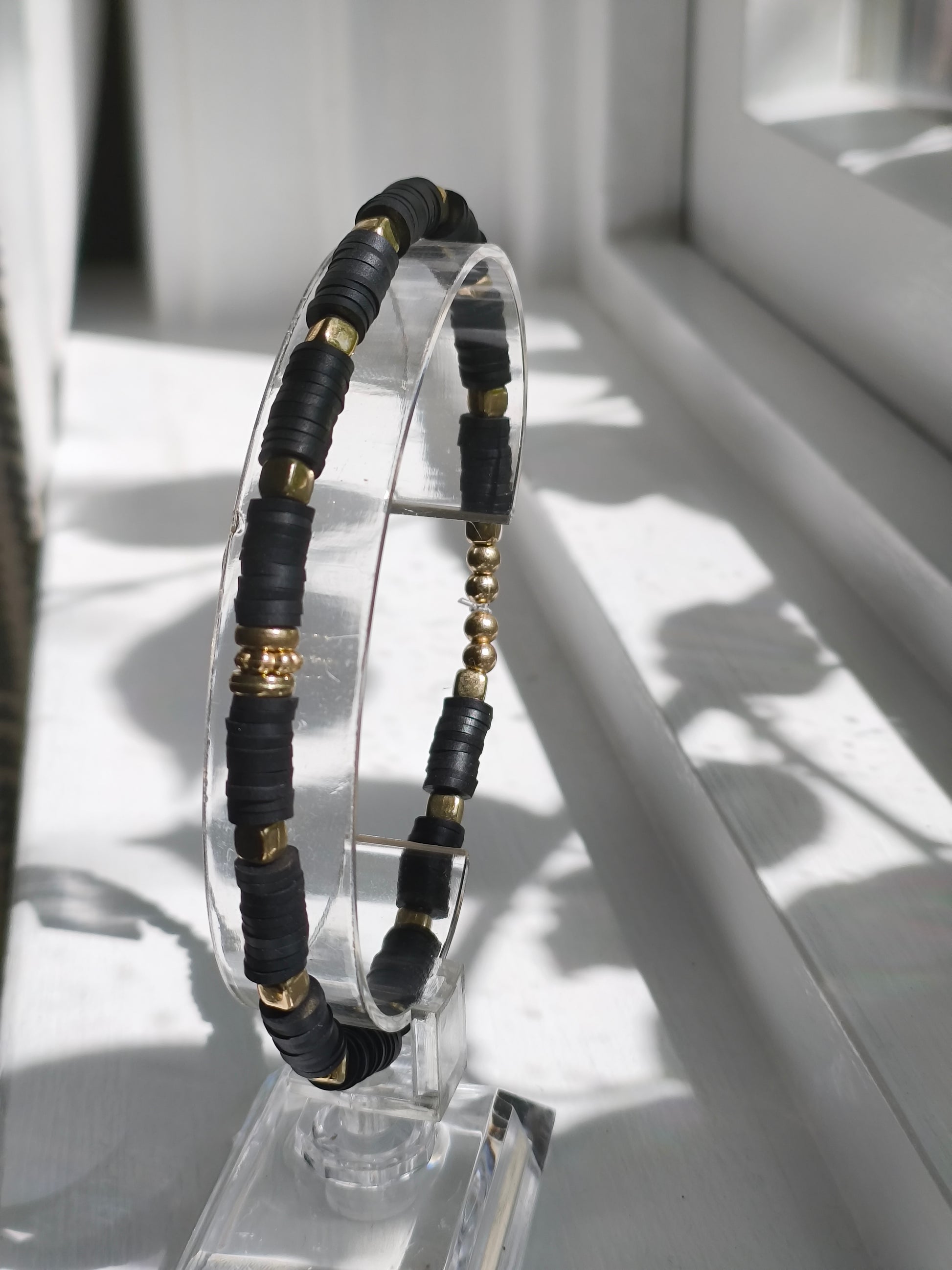 Black and Gold Bracelet (L) image 9