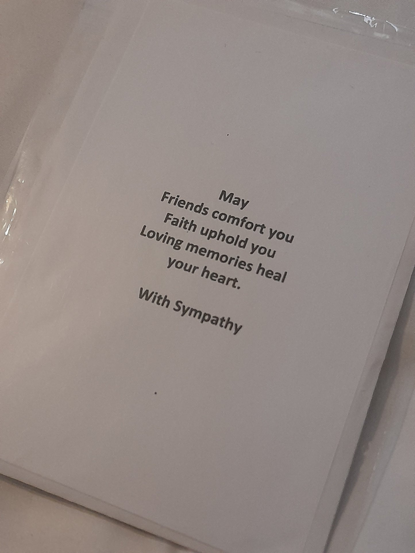 Dove Sympathy Card   (4x6) image 1