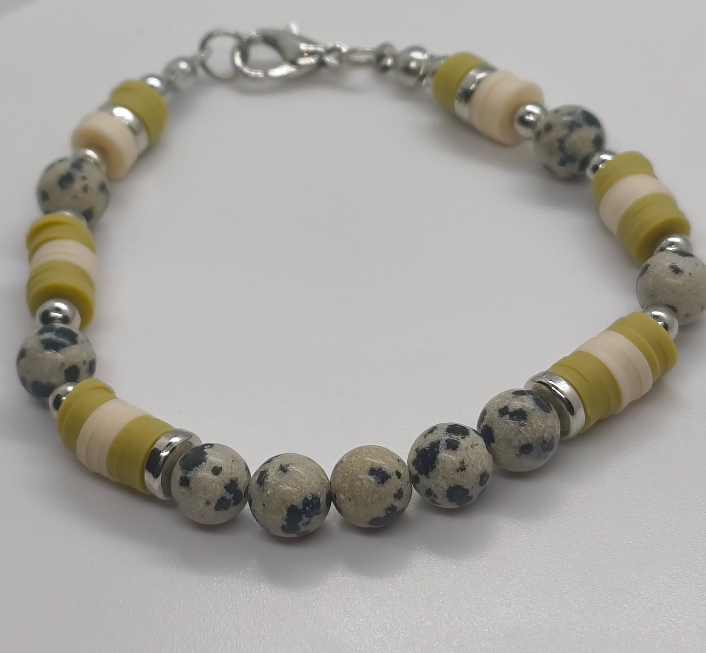 Safari Spots - Dalmatian Jasper Bracelet