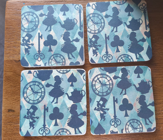 Alice in wonderland coasters  image 0