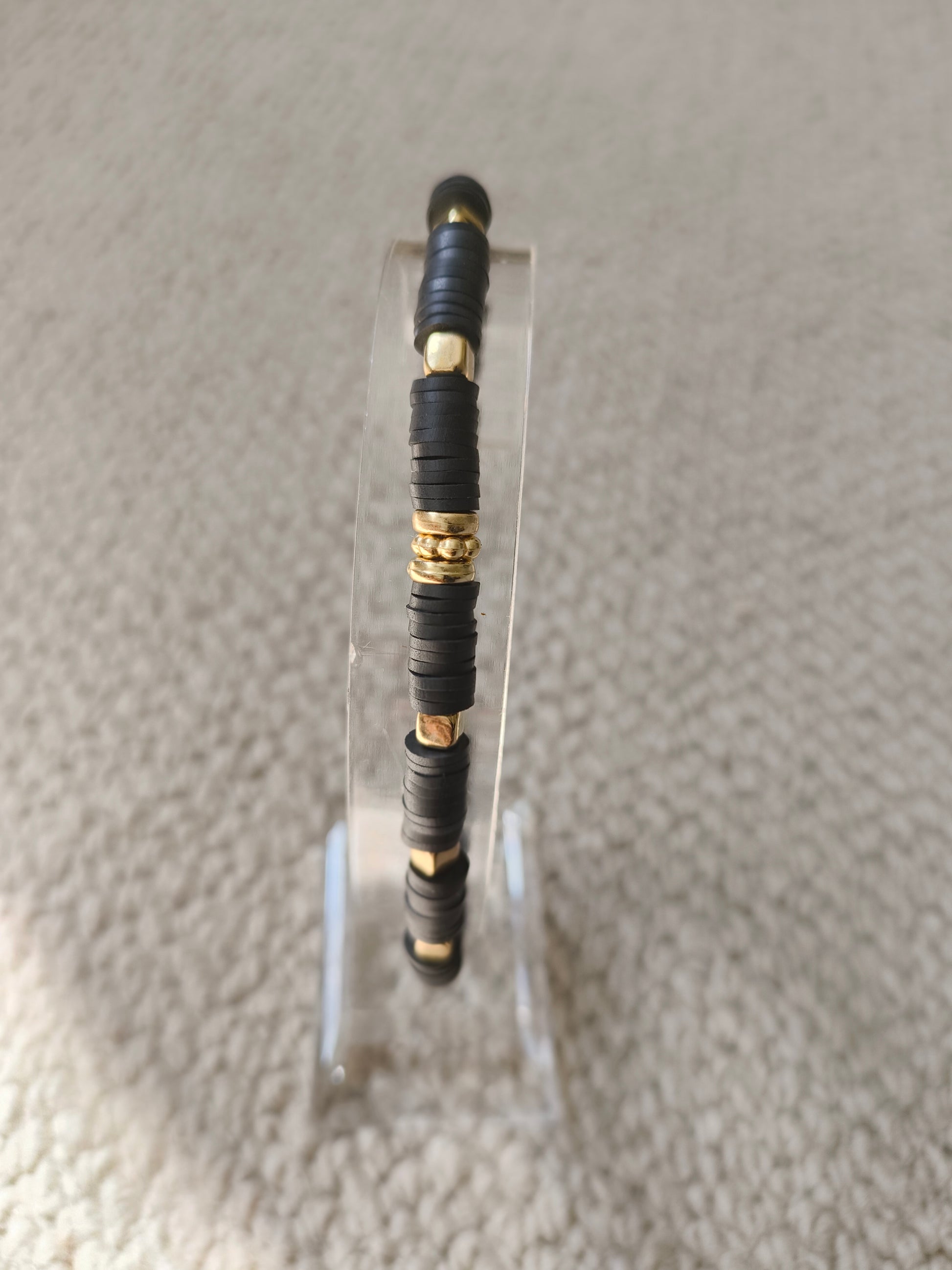 Black and Gold Bracelet (L) image 8