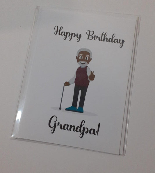 Happy Birthday Grandpa (walking stick) image 0